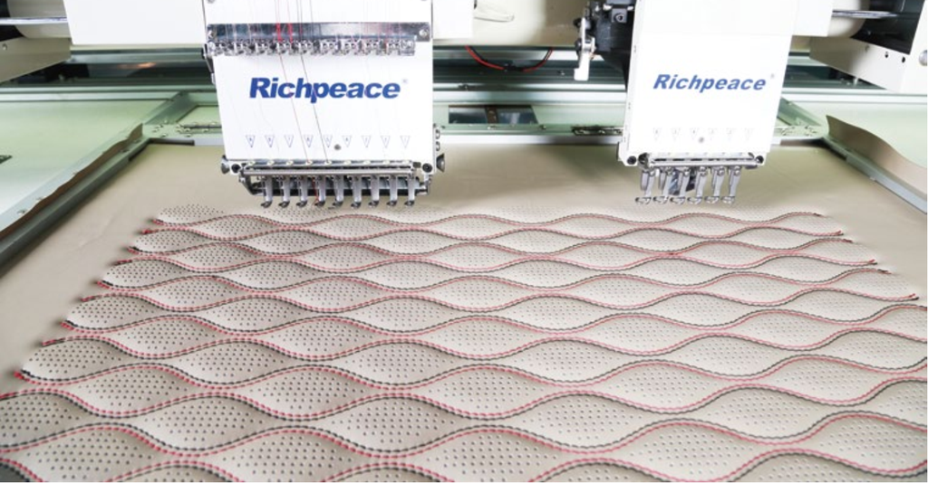 富怡全自动冲绣一体机