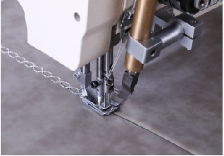 程控双针旋转针杆综合送料缝纫机