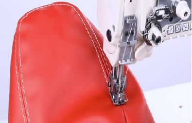 加强型直驱柱式双针综合送料缝纫机