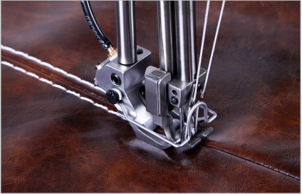 加强型直驱双针综合送料缝纫机