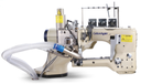 Feed-off-the-arm Two Side Decorative Four Needle Six Thread Interlock Machine
