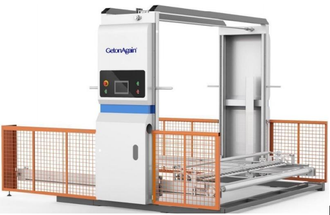 床垫绗缝被专用码垛机