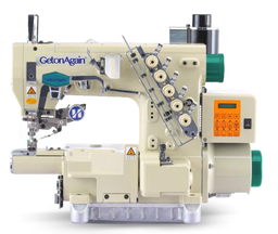 Computerized Small Small Mouth Horizontal Cylinder Type Three Needle Interlock Machine