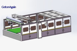 Automatische Matratzen-Kraftpapier-Verpackungsmaschine GOA-ZMP